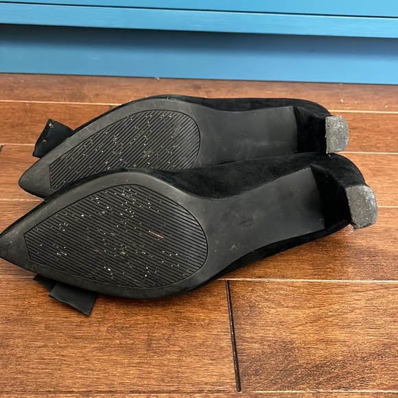 Vaneli | black suede heels - Picture 3 of 3